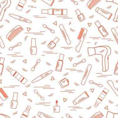 Dekoratif kozmetik, hai çeşitli aksesuar şirin desen