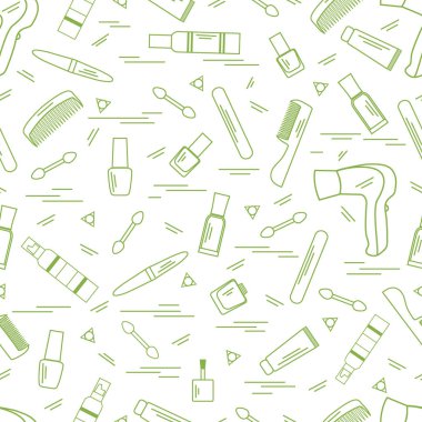 Dekoratif kozmetik, hai çeşitli aksesuar şirin desen