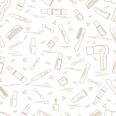 Dekoratif kozmetik, hai çeşitli aksesuar şirin desen