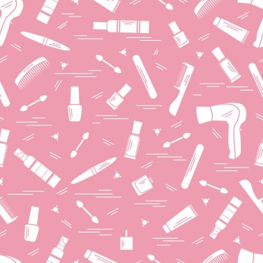 Dekoratif kozmetik, hai çeşitli aksesuar şirin desen