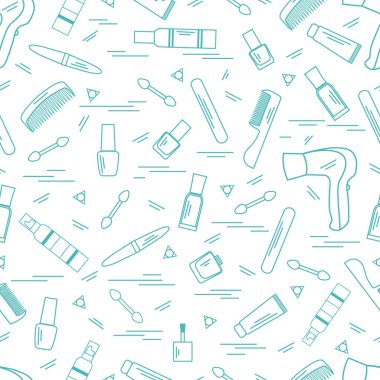 Dekoratif kozmetik, hai çeşitli aksesuar şirin desen