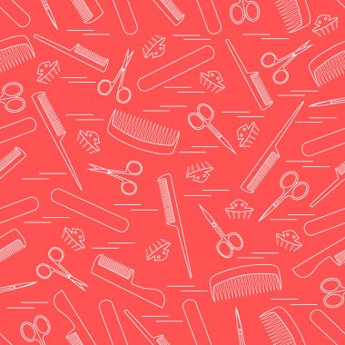 Şirin desen manikür ve pedikür, tarak, makas tırnak 