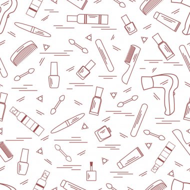 Dekoratif kozmetik, hai çeşitli aksesuar şirin desen