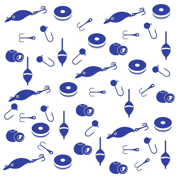 -Balık tutmak için farklı araçlar ile ilginç desen 