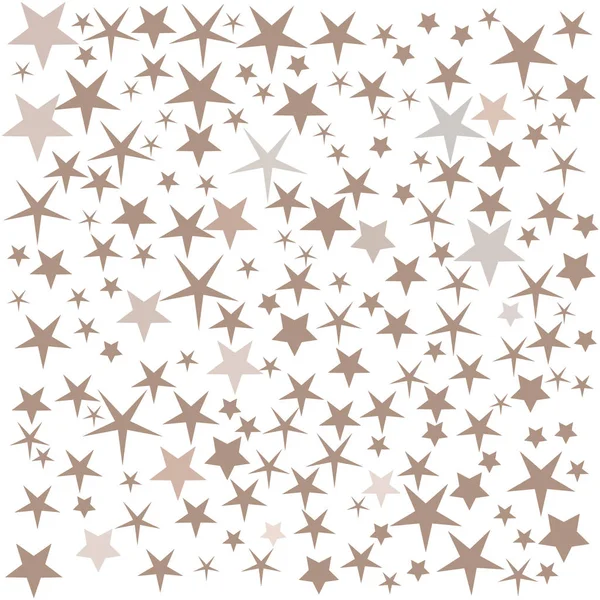 Farklı renkli yıldız ile şirin illüstrasyon 