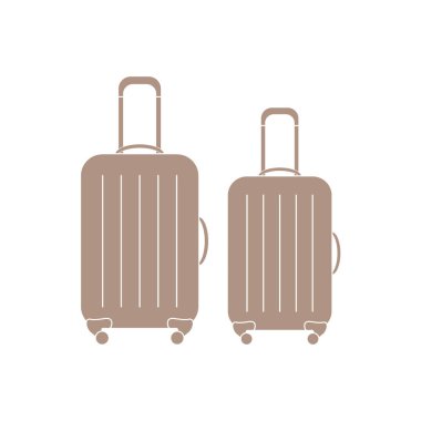 Bavul seyahat için vektör Illustration. Yaz saati, tatil