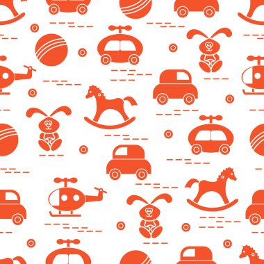 Sevimli vektör Illustration santas posta kutusu ve kar. Kış