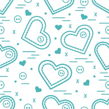 Sevimli vektör Illustration santas posta kutusu ve kar. Kış