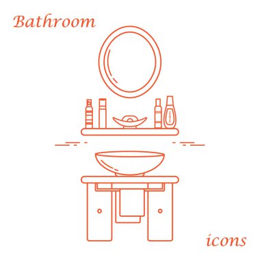 Sevimli vektör Illustration santas posta kutusu ve kar. Kış