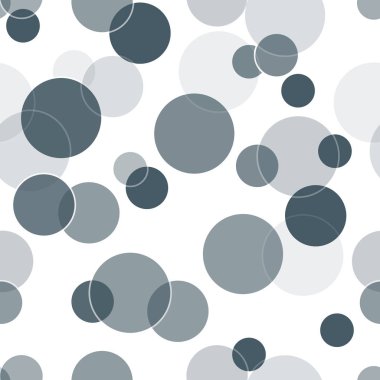 Şirin kesintisiz daire desen.