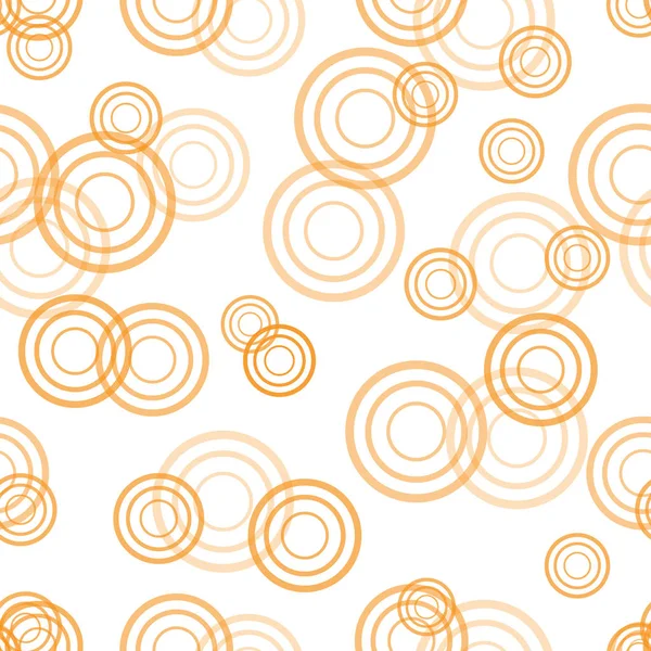 Mignon motif de cercle sans couture . — Image vectorielle