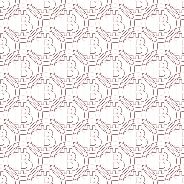 Renkli bitcoins geometrik desen