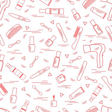 Dekoratif kozmetik, hai çeşitli aksesuar şirin desen