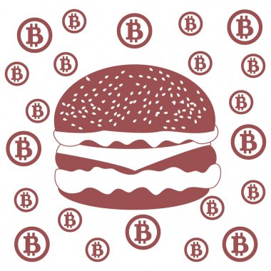 Resim bitcoin hareketleri hakkındaki: bitcoins ve hamburger