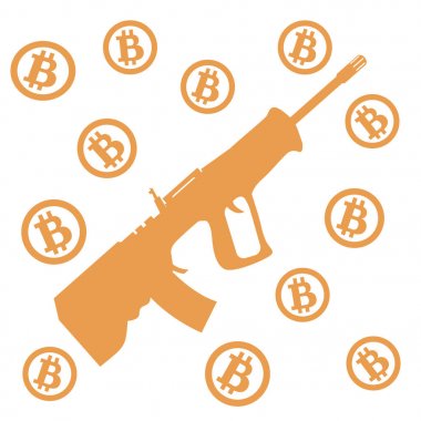 Resim bitcoin hareketleri hakkındaki: bitcoins ve tüfek 