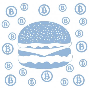 Resim bitcoin hareketleri hakkındaki: bitcoins ve hamburger