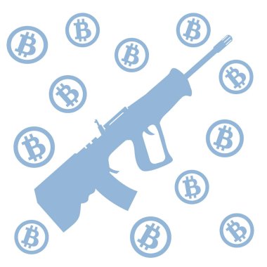 Resim bitcoin hareketleri hakkındaki: bitcoins ve tüfek 