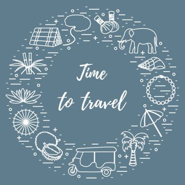 Herkesdaire oluşturacak şekilde düzenlenmiş tatil ve seyahat öğeleri.