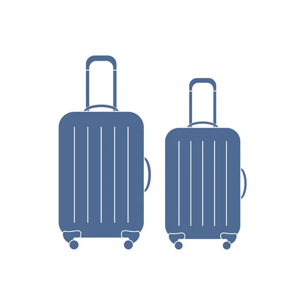 Ilustración vectorial de maletas para viajes. Hora de verano, vacati — Vector de stock