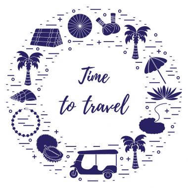 Herkesdaire oluşturacak şekilde düzenlenmiş tatil ve seyahat öğeleri.