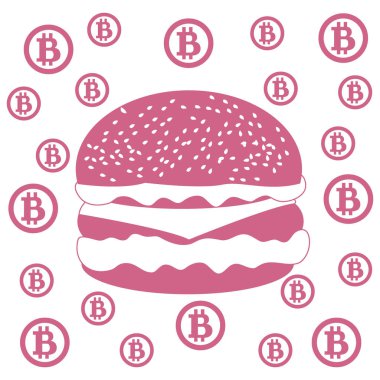 Resim bitcoin hareketleri hakkındaki: bitcoins ve hamburger