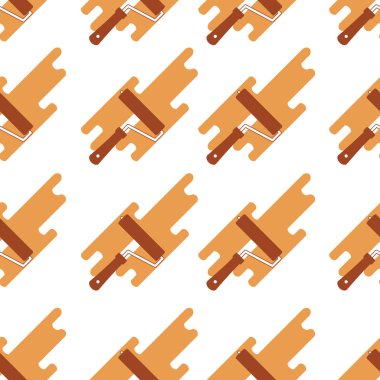 Seamless modeli: boya silindiri ve nokta boya.