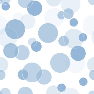 Şirin kesintisiz daire desen.