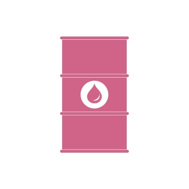 Petrol varil stilize simgesi 