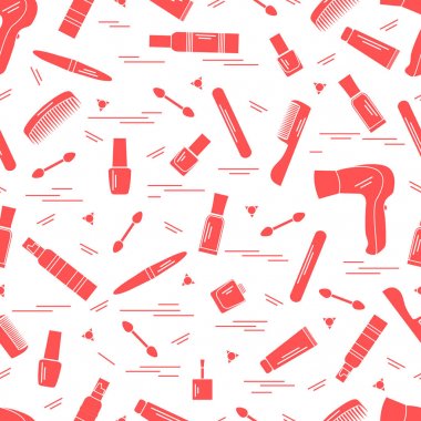 Dekoratif kozmetik, hai çeşitli aksesuar şirin desen