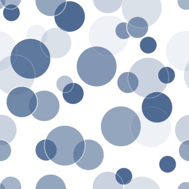 Şirin kesintisiz daire desen.