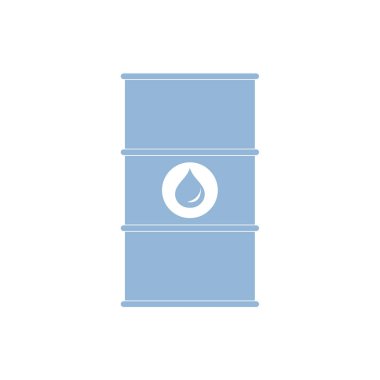 Petrol varil stilize simgesi 