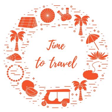 Herkesdaire oluşturacak şekilde düzenlenmiş tatil ve seyahat öğeleri.