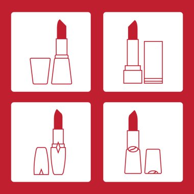 Ruj çeşitli tüpler vektör çizim. 