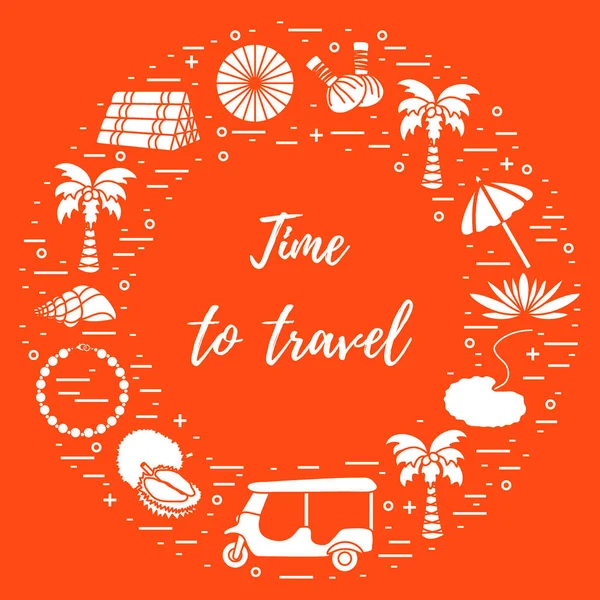 Herkesdaire oluşturacak şekilde düzenlenmiş tatil ve seyahat öğeleri.