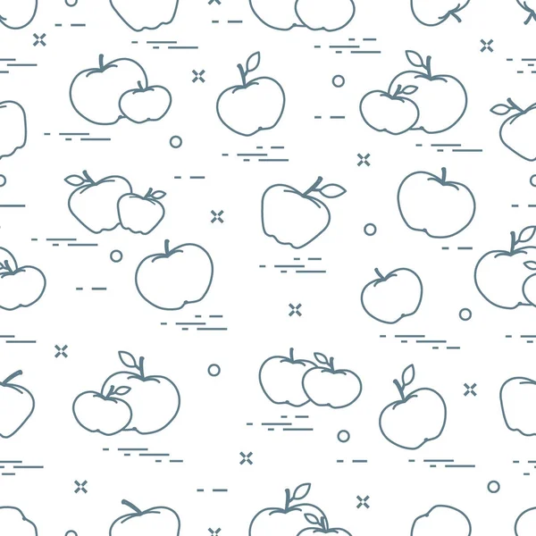 Elma sulu meyve. Seamless modeli.