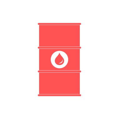 Petrol varil stilize simgesi 