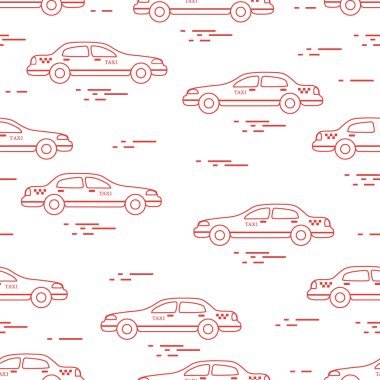 Taksi desen. Duyuru, reklam, afiş veya baskı için Tasarla