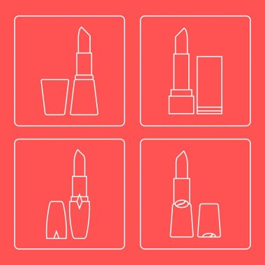 Ruj çeşitli tüpler vektör çizim. 