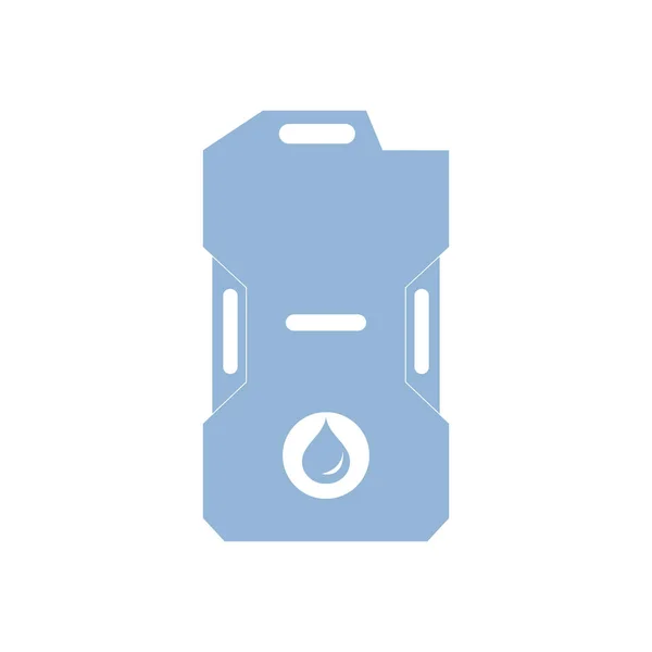 Icono estilizado de la lata de gasolina — Vector de stock