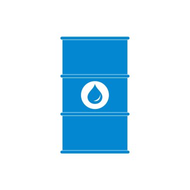 Petrol varil stilize simgesi 