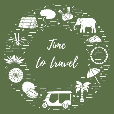 Herkesdaire oluşturacak şekilde düzenlenmiş tatil ve seyahat öğeleri.