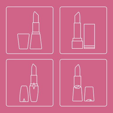 Ruj çeşitli tüpler vektör çizim. 