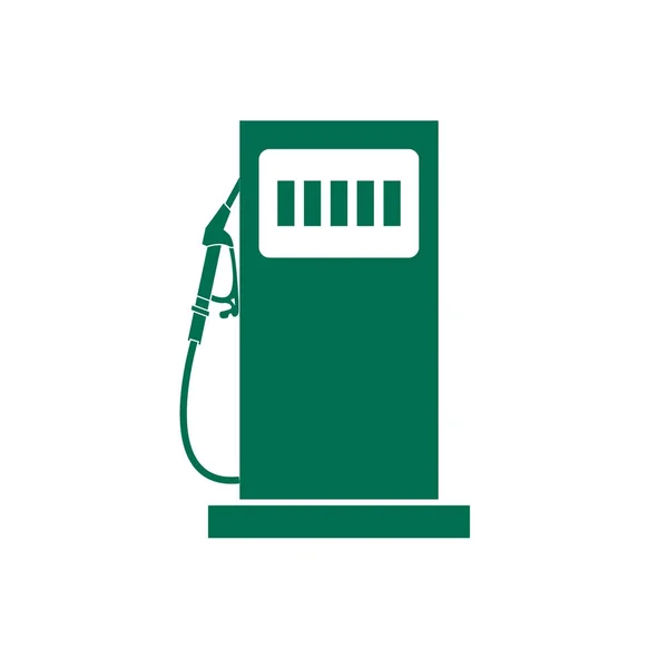 Icono estilizado de la gasolinera — Vector de stock