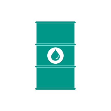 Petrol varil stilize simgesi 