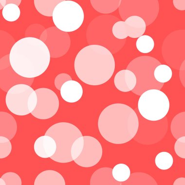 Şirin kesintisiz daire desen.