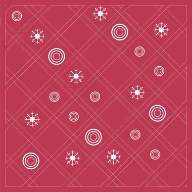 Çapraz çizgiler veya çizgiler ile daireler güzel renklerde desen