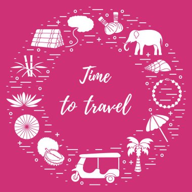 Herkesdaire oluşturacak şekilde düzenlenmiş tatil ve seyahat öğeleri.