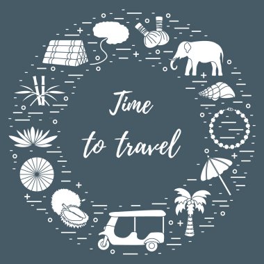 Herkesdaire oluşturacak şekilde düzenlenmiş tatil ve seyahat öğeleri.