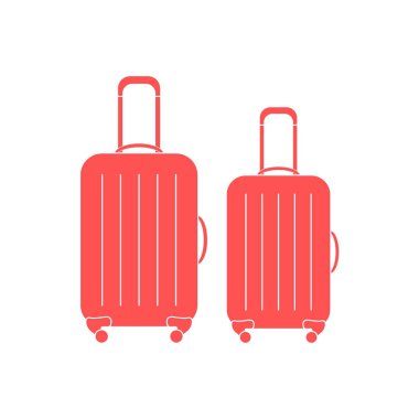 Bavul seyahat için vektör Illustration. Yaz saati, tatil