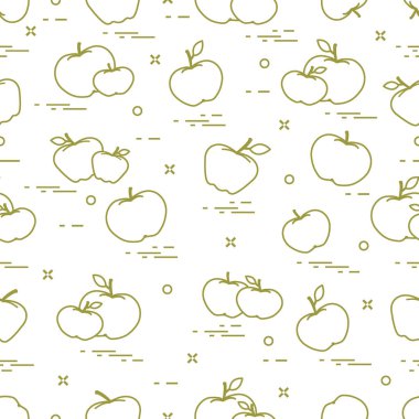 Elma sulu meyve. Seamless modeli.